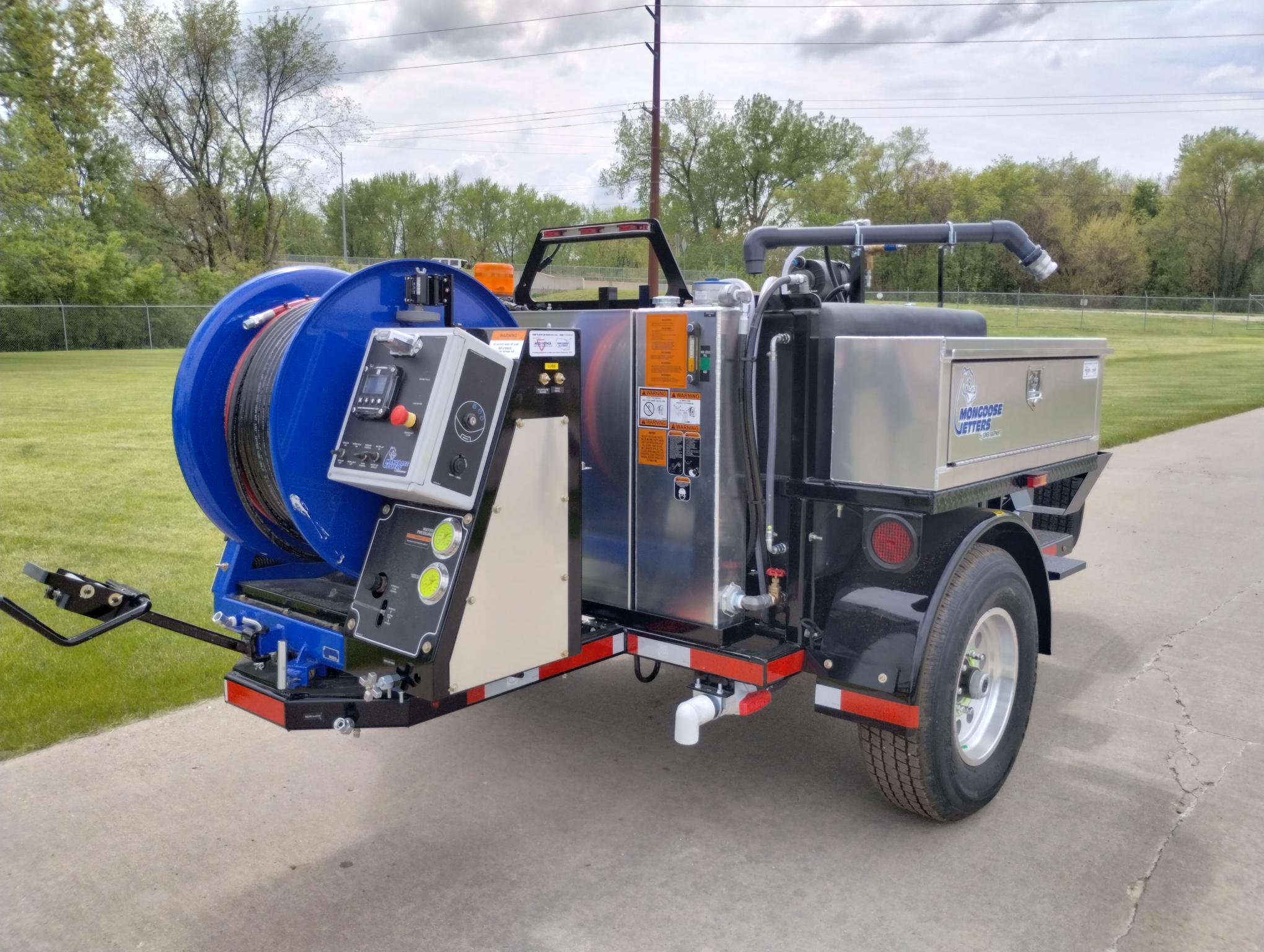 New 2023 Sewer Equipment Mongoose 184 HD Sewer Jet Trailer | Mid Iowa ...